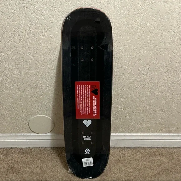 The Heart Supply Heimana Reynolds Trinity Tie Dye Impact LT Skateboard Deck 8.5”